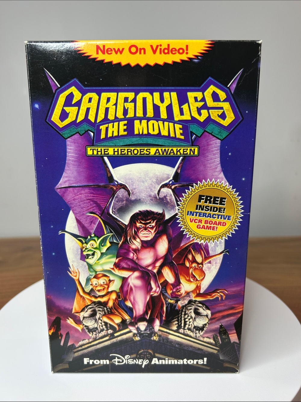 Disney Gargoyles: The Movie – The Heroes Awaken VHS Interactive VCR Board Game